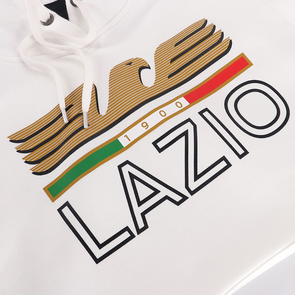 Mizuno Over The Head Hoodie Lazio White